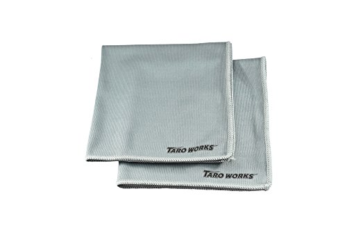 TARO WORKS ガラス窓専用 マイクロファイバークロス 内外装 2 Pack